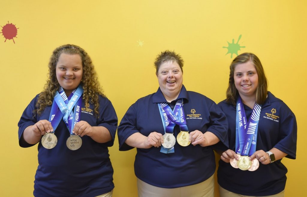 Athletes medal in the 50th annual Special Olympics USA games Dominion