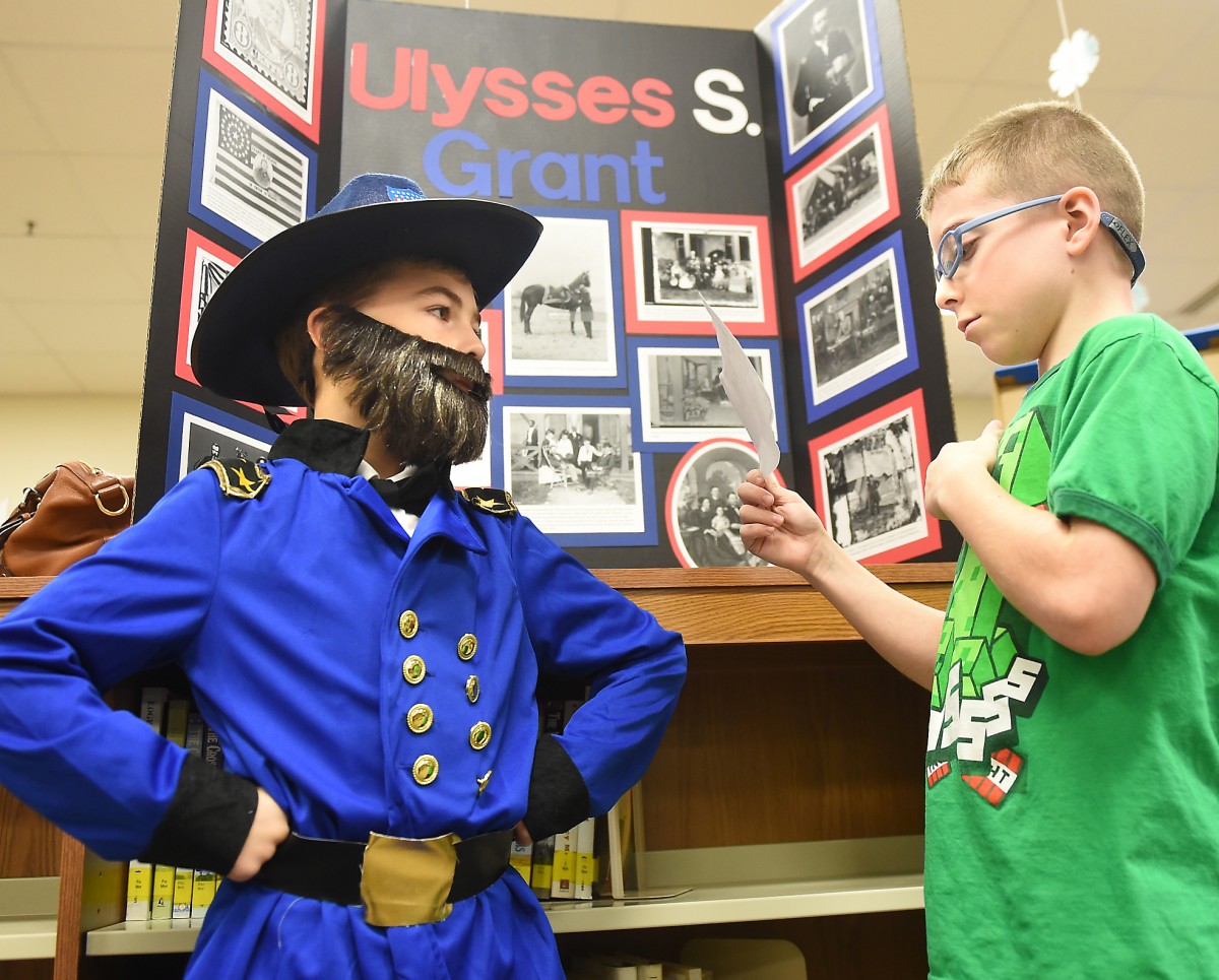 Worthington Elementary School students portray historical figures at Wax  Museum Fair