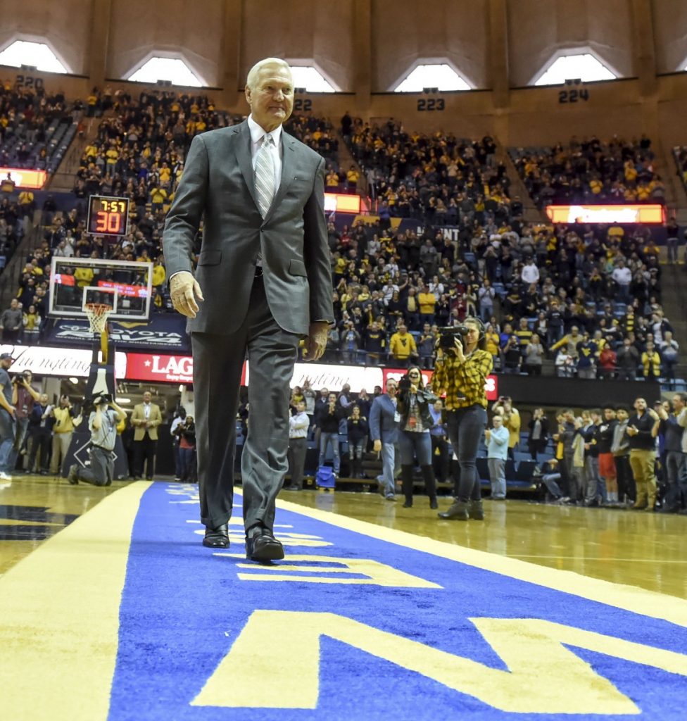 Jerry West 1959 West Virginia Runner Up Team Honored Saturday