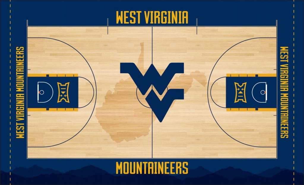 New WVU Coliseum floor design tells clean and classy story Dominion Post