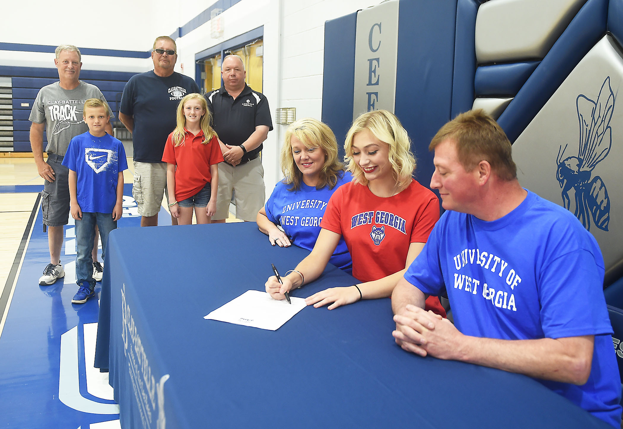 Clay-Battelle's Addison Ammons signs LOI to West Georgia - Dominion Post