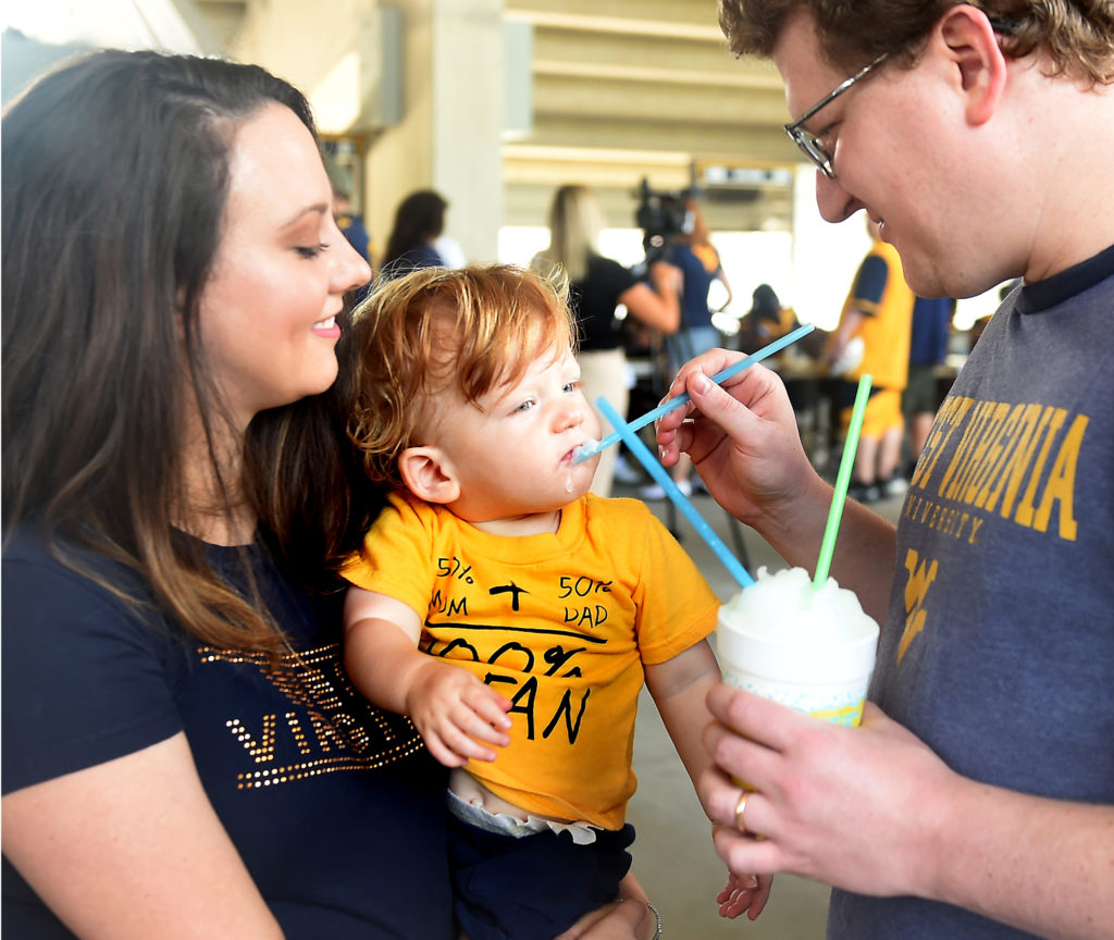 WVU Fan Day gallery Dominion Post