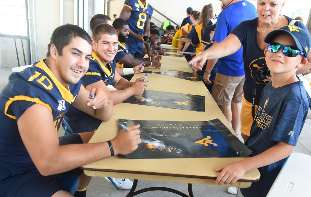 WVU Fan Day gallery Dominion Post