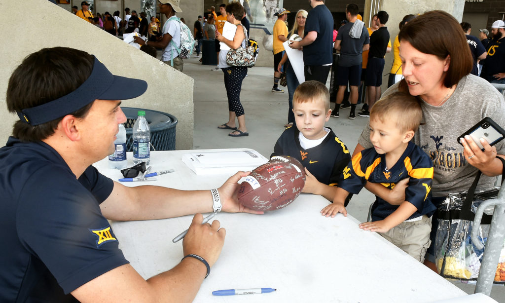 WVU Fan Day gallery Dominion Post