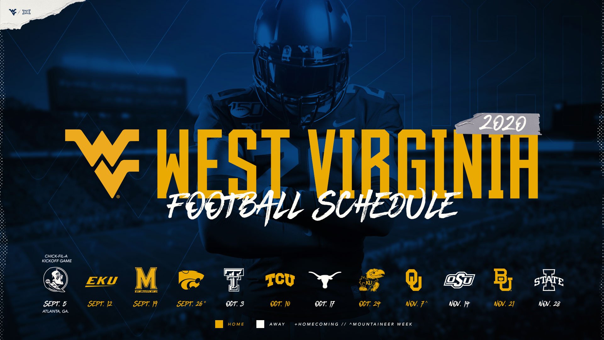 West Virginia releases 2020 football schedule - Dominion Post