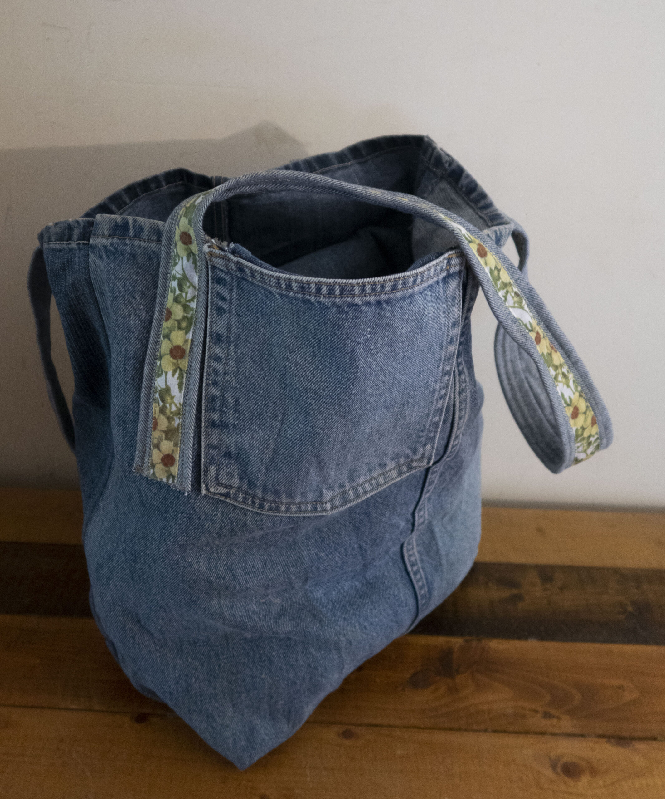 Stitch What You've Grown Gardening Tote Bag Diy Kit By Chasing Threads