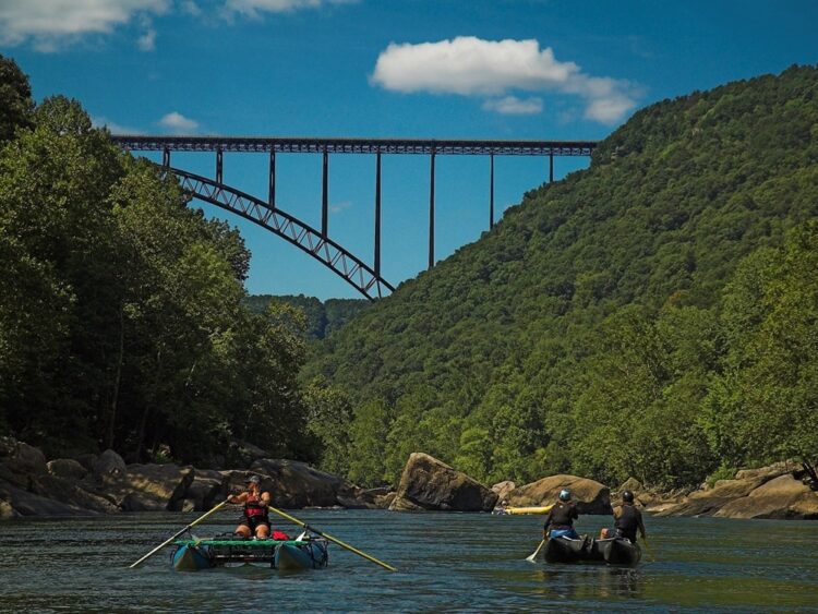 new river gorge national park tshirt