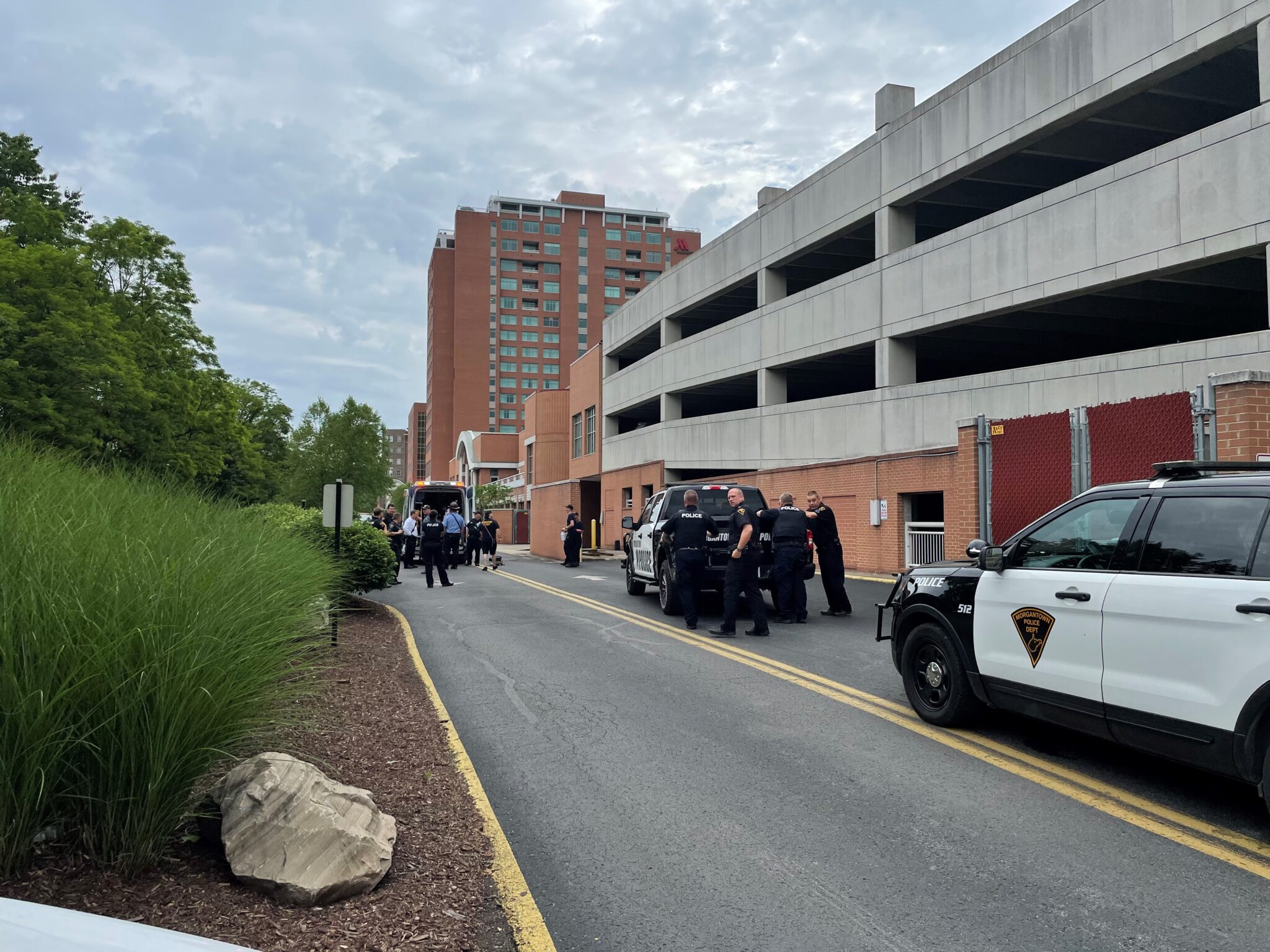 Woman killed in jump or fall from Marriott parking garage Dominion Post