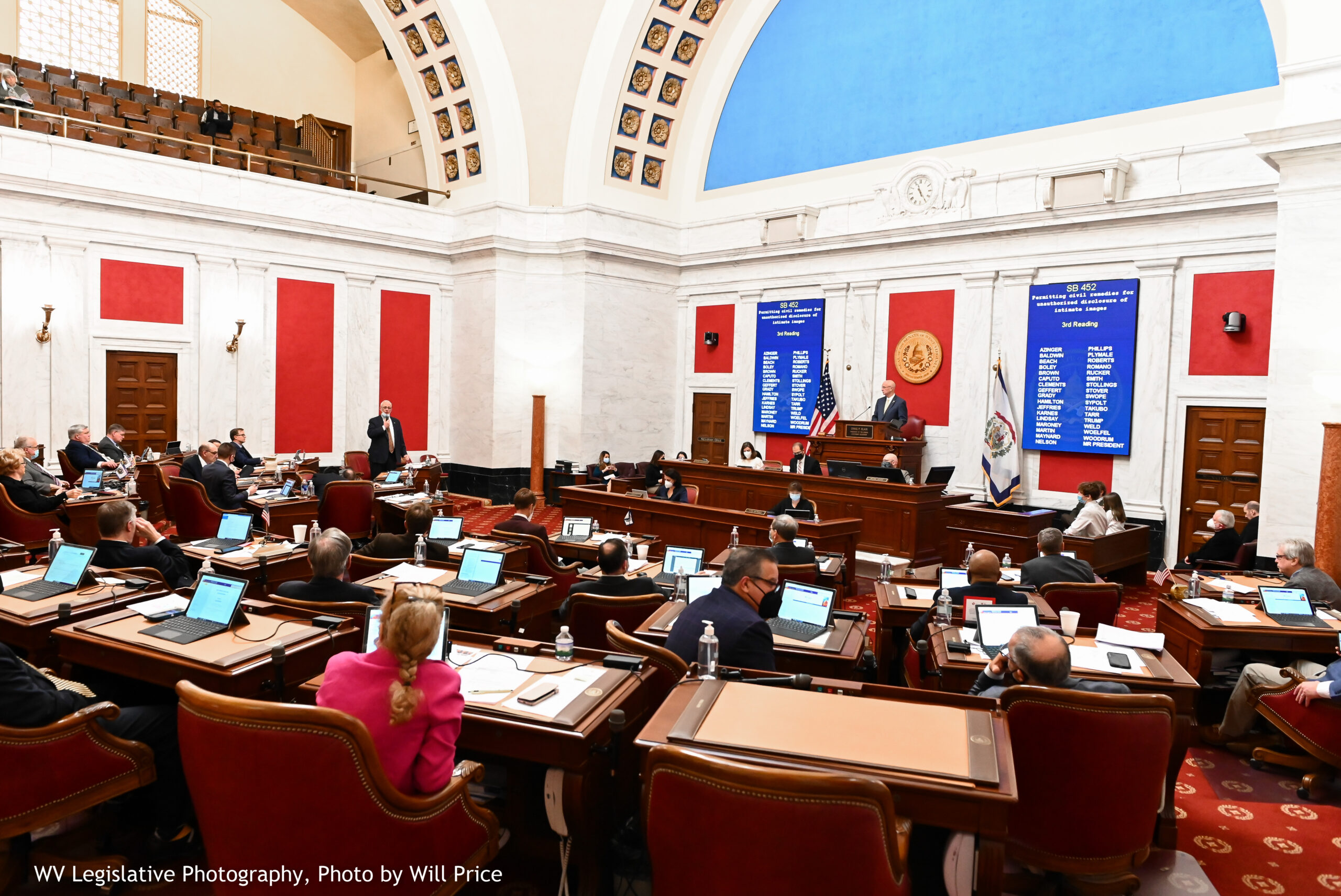 Senate approves bill for victims of internet nude picture postings; House  OKs bill to allow first responders to vote absentee - Dominion Post