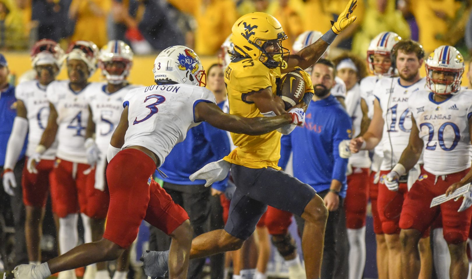 WVU Wide Receiver Kaden Prather Hopes To Build On Second Half Vs ...