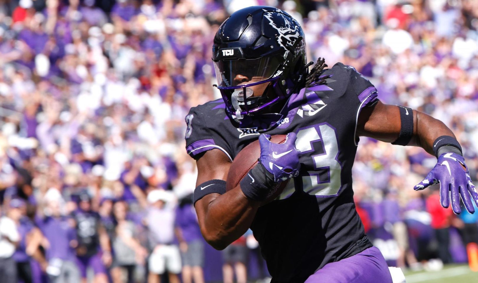WVU faces a "hard tackle" in TCU running back Kendre Miller Dominion Post