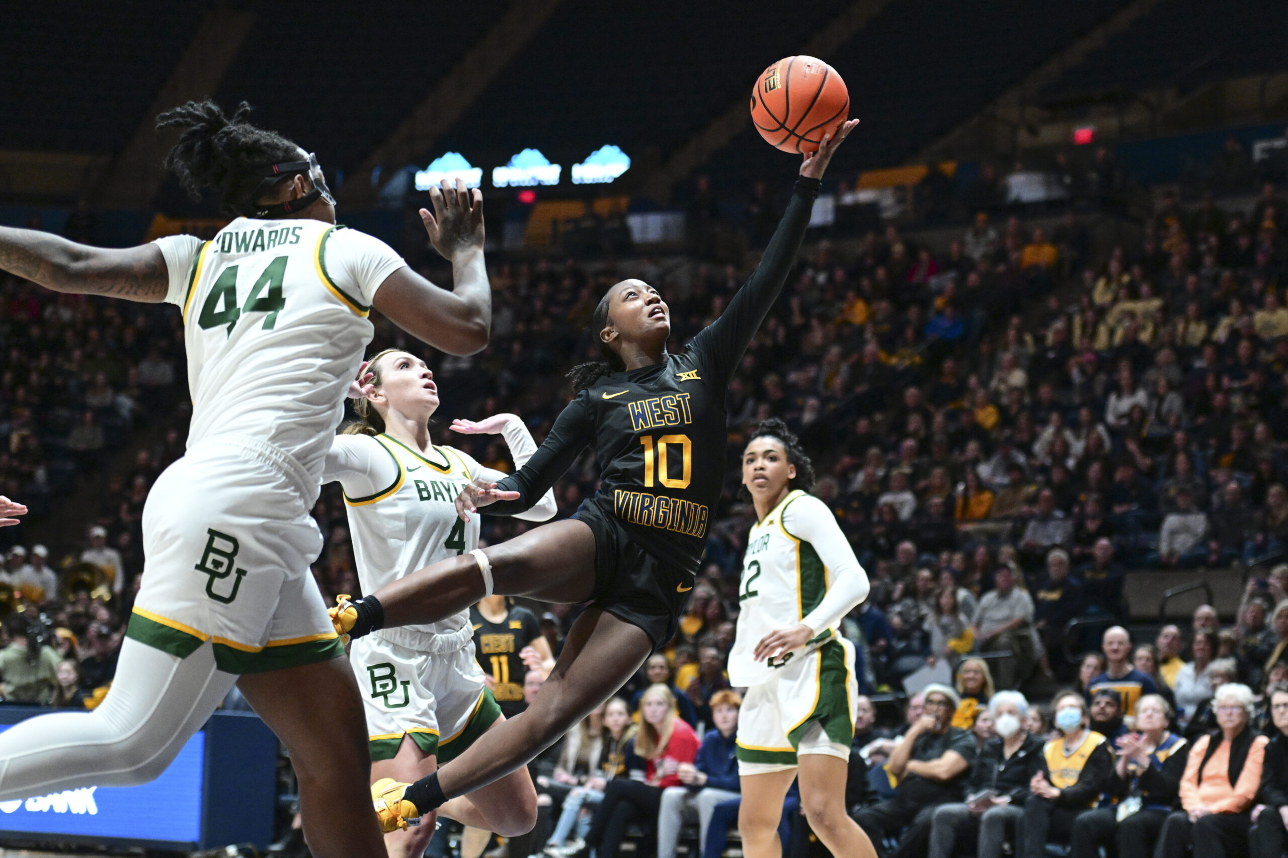 No. 24 Baylor survives careergame from J.J. Quinerly to sweep WVU with