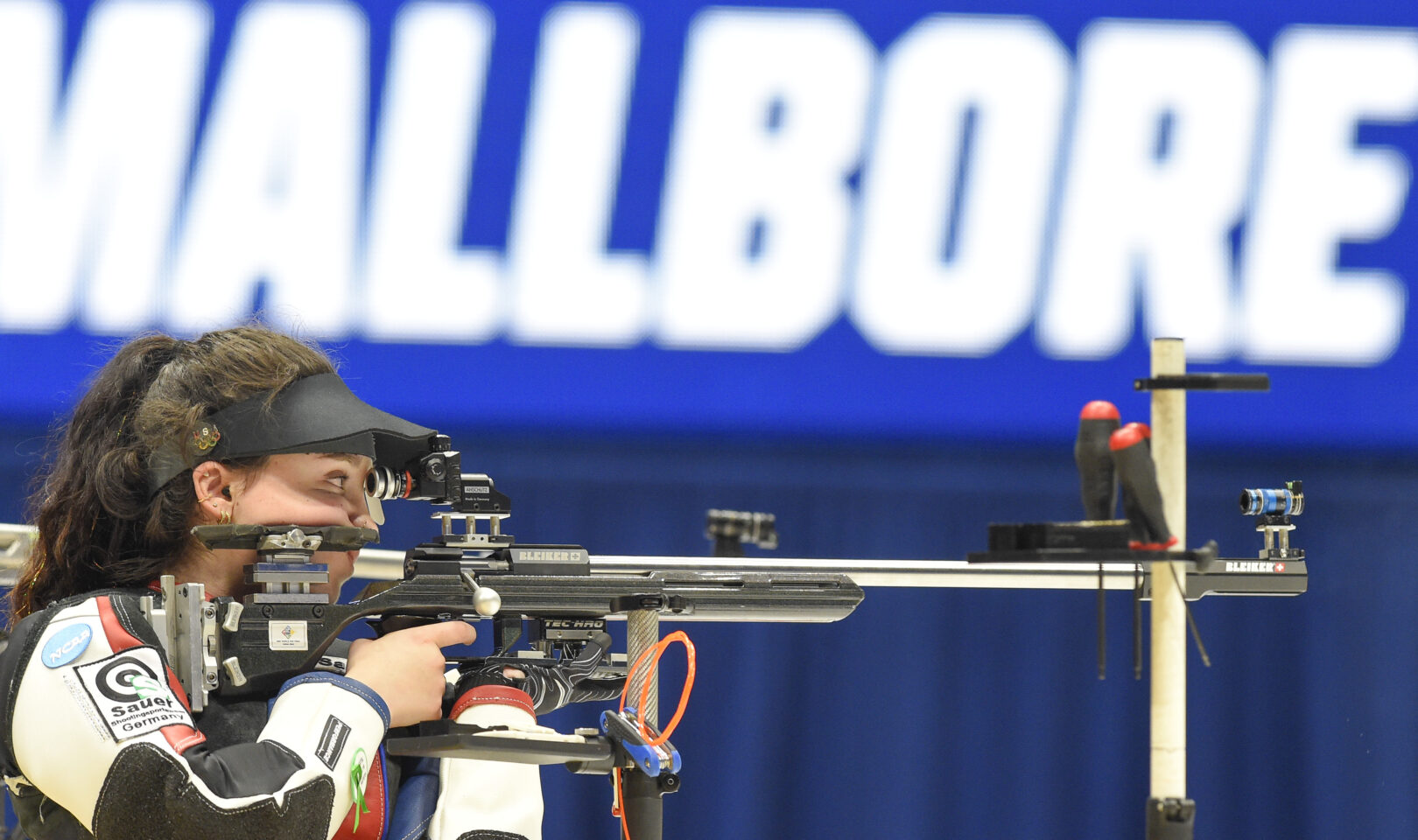 WVU S Mary Tucker Wins Smallbore Championship Mountaineers Lead Team   Ncaa Rifle 4399 WW 7 8 2014 1620x960 