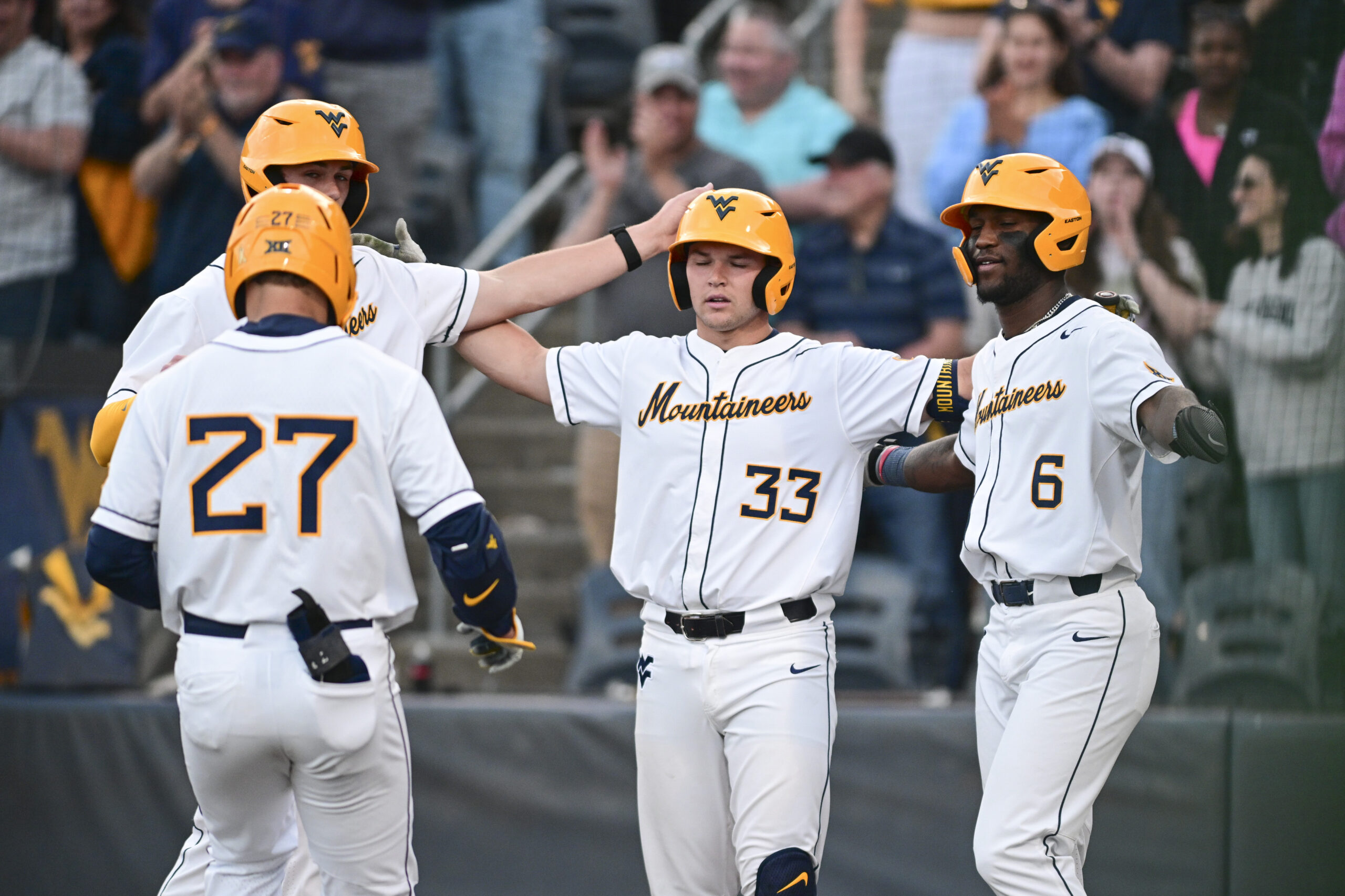 Hussey's homer, timely hitting helps WVU complete sweep of Baylor