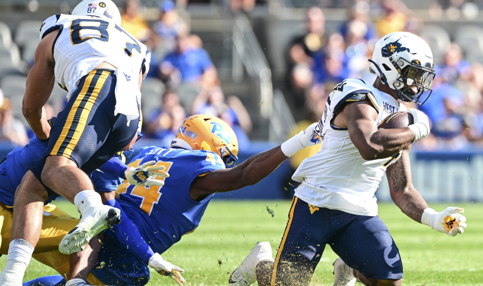 NOTEBOOK WVU's offense stalls in crunch time in Brawl loss against